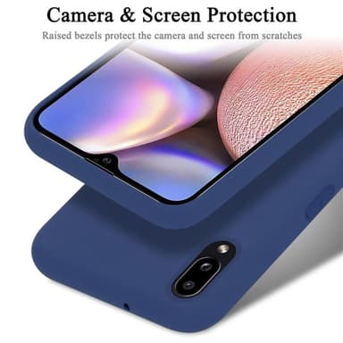 Samsung Galaxy A10s / M01s silikondeksel case (blå)