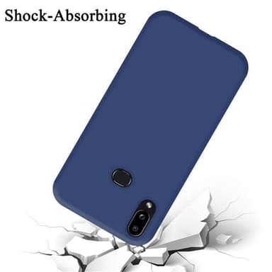 Samsung Galaxy A10s / M01s silikondeksel case (blå)