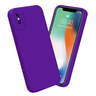 iPhone X / XS Deksel case (lilla)