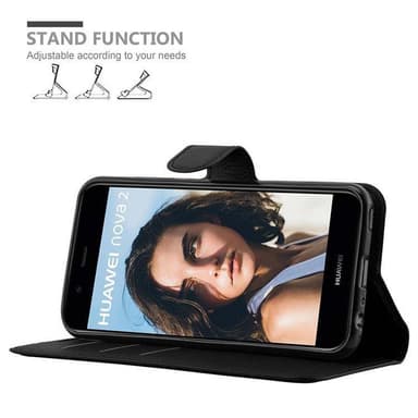 Huawei NOVA 2 Deksel Etui Case (svart)