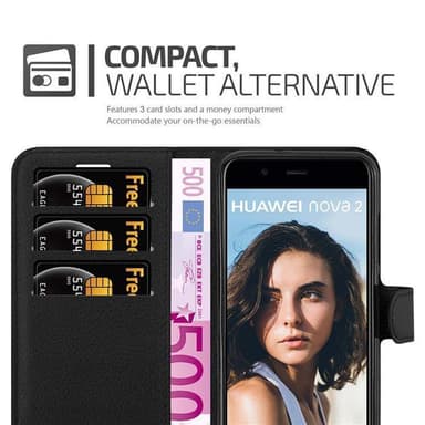 Huawei NOVA 2 Deksel Etui Case (svart)