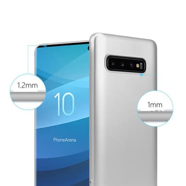 Deksel Samsung Galaxy S10 4G Case Cover (sølv)