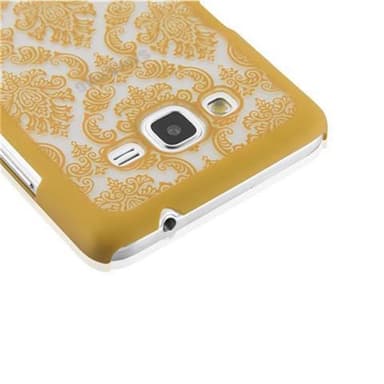 Samsung Galaxy GRAND PRIME Hardt Deksel Cover (gold)