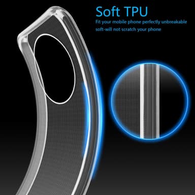 Honor MAGIC 4 PRO deksel ultra slim (gjennomsiktig)