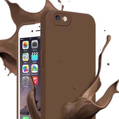 iPhone 6 / 6S Deksel case (brun)