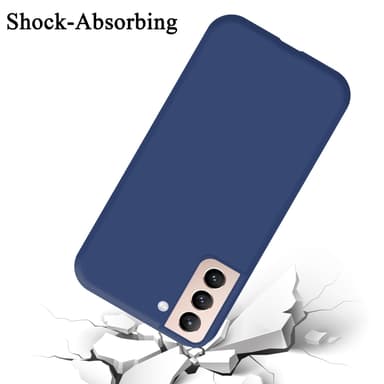 Samsung Galaxy S22 PLUS silikondeksel case (blå)