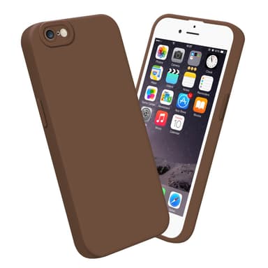 iPhone 6 / 6S Deksel case (brun)
