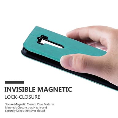 LG G3 lommebokdeksel cover (turkis)