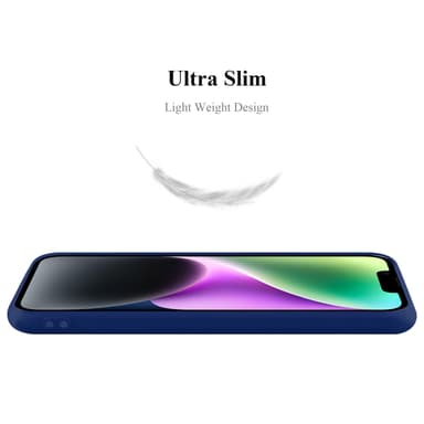 Deksel iPhone 14 Silikon cover (blå)