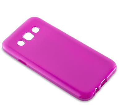 Samsung Galaxy E5 silikondeksel cover (rosa)
