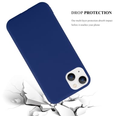 Deksel iPhone 14 Silikon cover (blå)