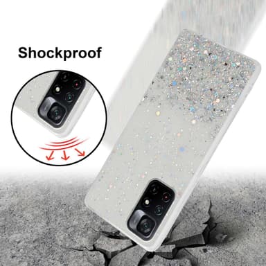 Xiaomi POCO M4 PRO 5G Silikondeksel Glitter