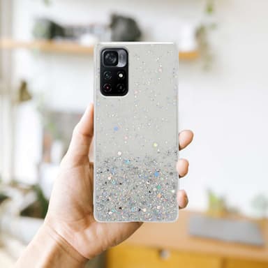 Xiaomi POCO M4 PRO 5G Silikondeksel Glitter