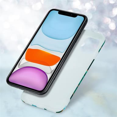 iPhone 11 lommebokdeksel etui (grønn)