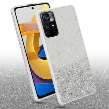 Xiaomi POCO M4 PRO 5G Silikondeksel Glitter