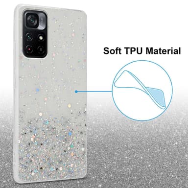 Xiaomi POCO M4 PRO 5G Silikondeksel Glitter