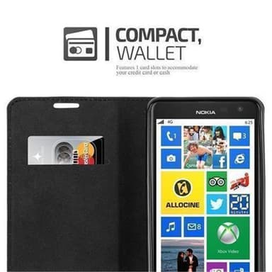 Nokia Lumia 625 lommebokdeksel case (brun)