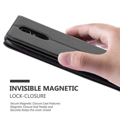 LG K10 2017 lommebokdeksel cover (svart)