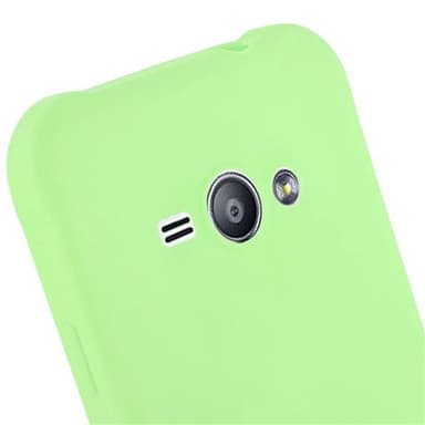 Deksel Samsung Galaxy J1 ACE Silikon cover (grønn)