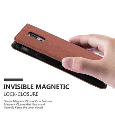 Samsung Galaxy NOTE 4 lommebokdeksel case (brun)