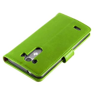 LG G3 lommebokdeksel etui (grønn)