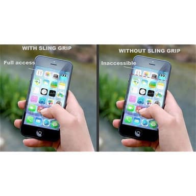 Sling Grip fingerholder for mobiltelefoner