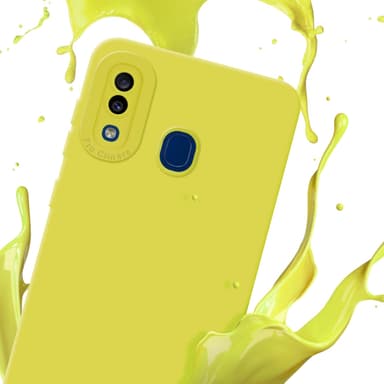 Samsung Galaxy A20 / A30 / M10s Deksel case (gul)