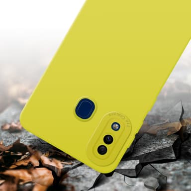 Samsung Galaxy A20 / A30 / M10s Deksel case (gul)
