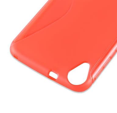 HTC Desire 820 silikondeksel case (rød)