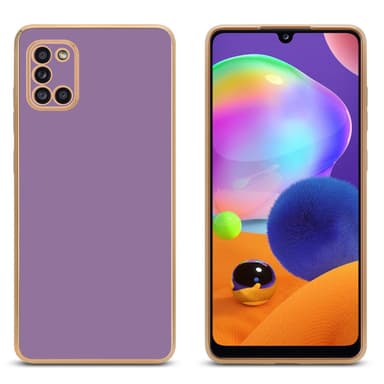 Samsung Galaxy A31 silikondeksel case (lilla)