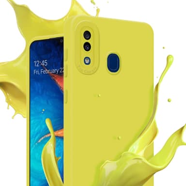 Samsung Galaxy A20 / A30 / M10s Deksel case (gul)