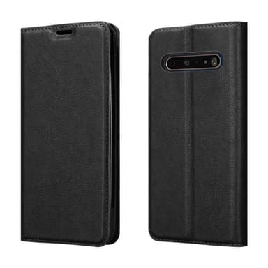 LG V60 ThinQ lommebokdeksel case (svart)