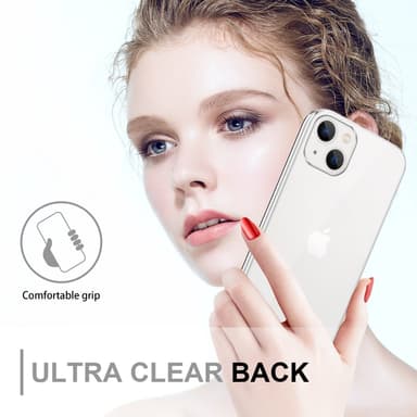 iPhone 14 Deksel 360 Case Cover (gjennomsiktig)
