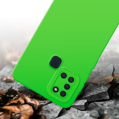 Samsung Galaxy A21s Deksel case (grønn)