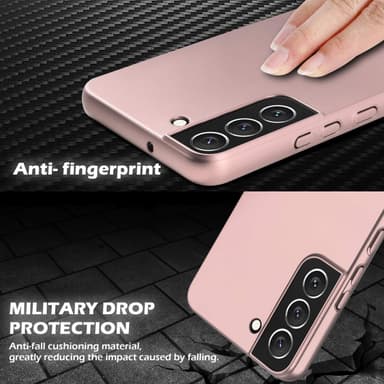 Deksel Samsung Galaxy S22 Case Cover (rosa)