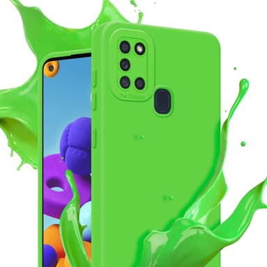 Samsung Galaxy A21s Deksel case (grønn)