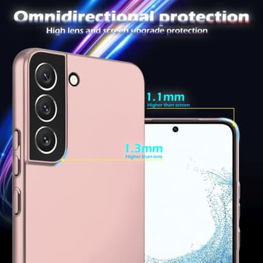 Deksel Samsung Galaxy S22 Case Cover (rosa)