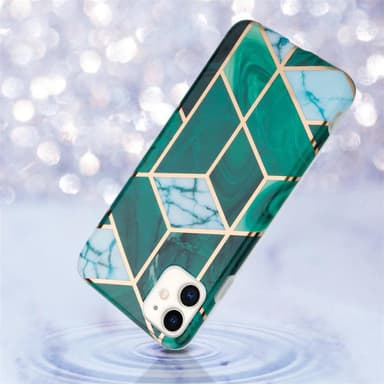 iPhone 11 lommebokdeksel etui (grønn)