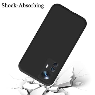 Xiaomi 12T / 12T PRO silikondeksel case (svart)
