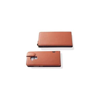 HTC ONE MAX T6 Deksel Cover Etui (brun)