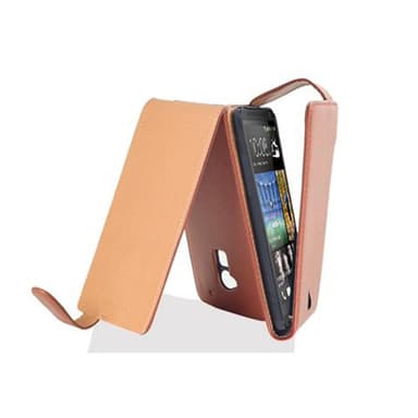 HTC ONE MAX T6 Deksel Cover Etui (brun)