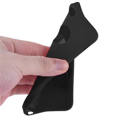 Deksel iPhone 5 / 5S / SE 2016 Silikon cover (svart)