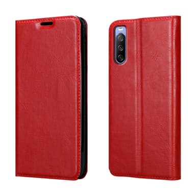 Sony Xperia 10 III lommebokdeksel case (rød)
