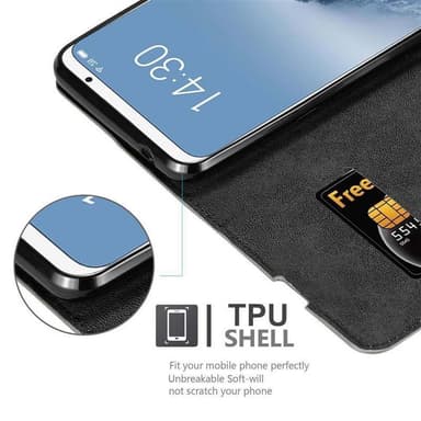 MEIZU 16 lommebokdeksel case (brun)