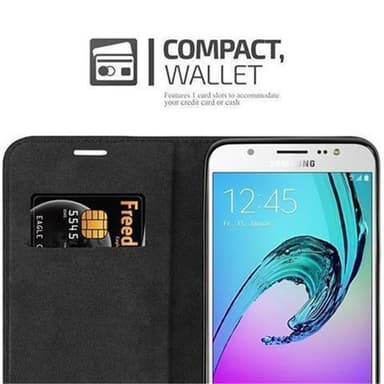 Samsung Galaxy J7 2016 lommebokdeksel case (rød)
