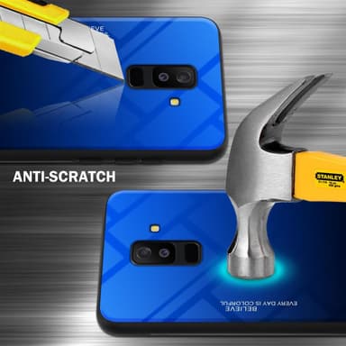 Deksel Samsung Galaxy A6 PLUS 2018 Case Cover (svart)