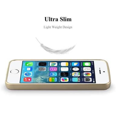 Deksel iPhone 5 / 5S / SE 2016 Case Cover (gold)