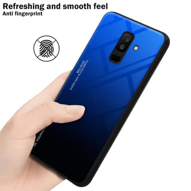 Deksel Samsung Galaxy A6 PLUS 2018 Case Cover (svart)