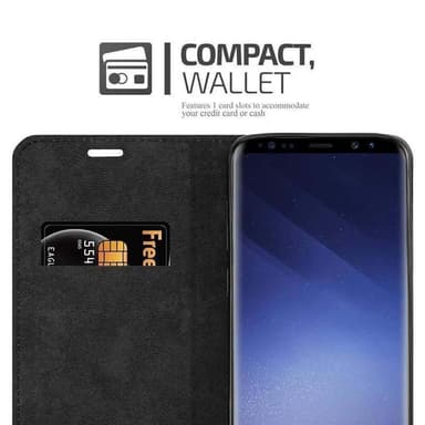 Samsung Galaxy S9 PLUS lommebokdeksel case (svart)