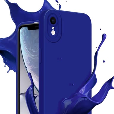 iPhone XR Deksel case (blå)